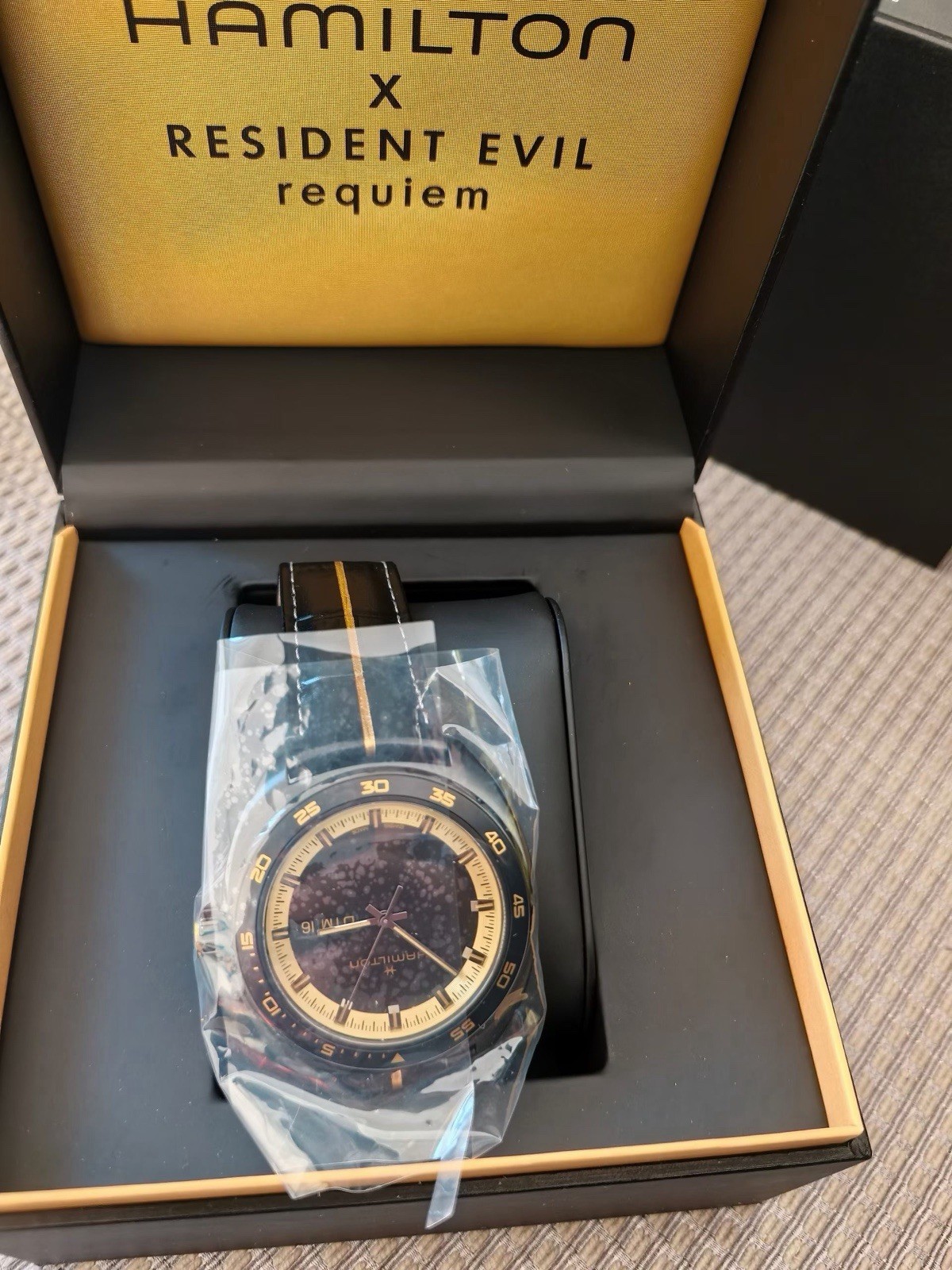 Hamilton x Resident Evil Requiem Limited Edition Auto Watch w/ Box