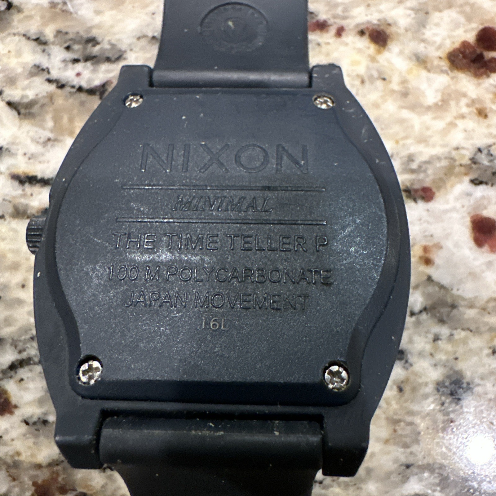Nixon Minimal Time Teller adjustable watch. Working.