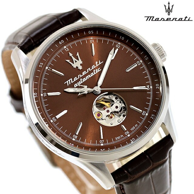 [B1Y] Maserati Solpazzo Automatic Men’s Watch Open Heart MASERATI [z8y]