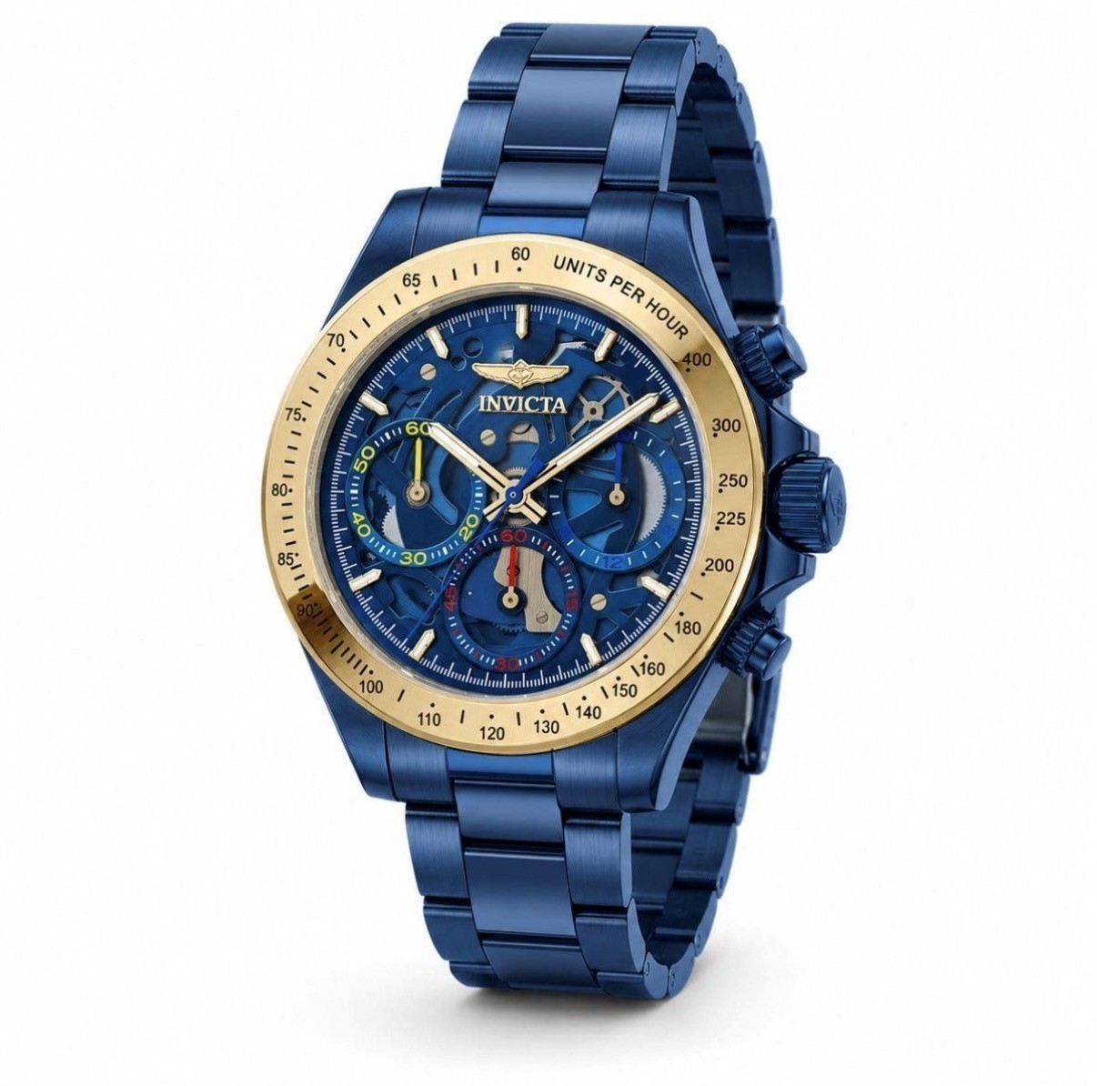 Invicta Speedway Exoprix Men’s Watch – 39.5mm, Blue (51032)