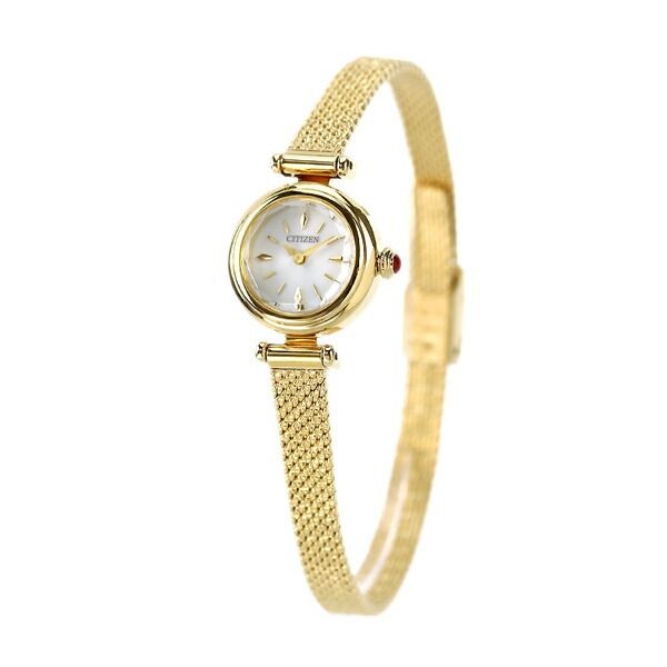 New CITIZEN Women’s Watch EG7083 55A Kii Eco Drive Round Mesh