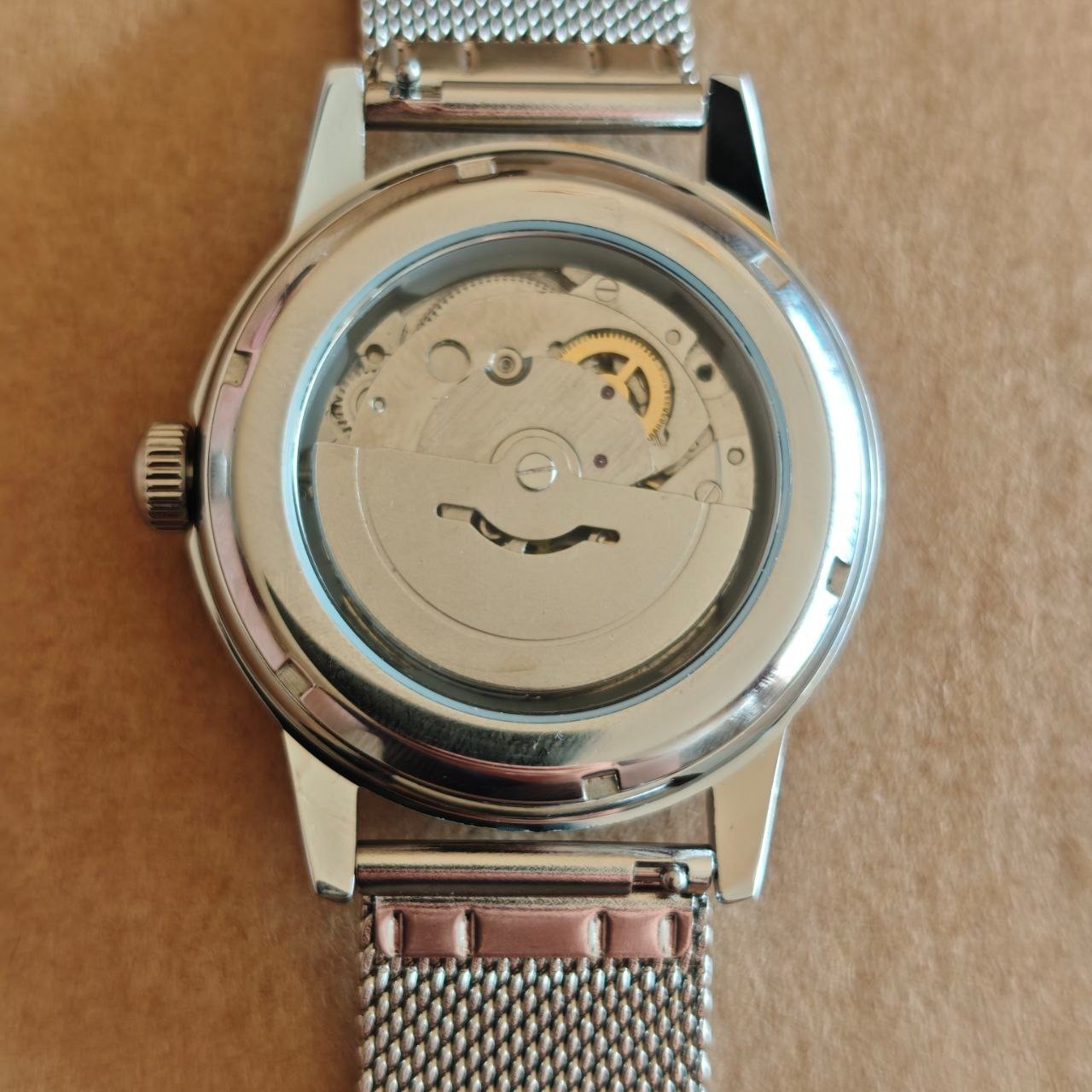Raketa 24 Hour Automatic Sputnik Day & Night Wristwatch Rare Mechanical