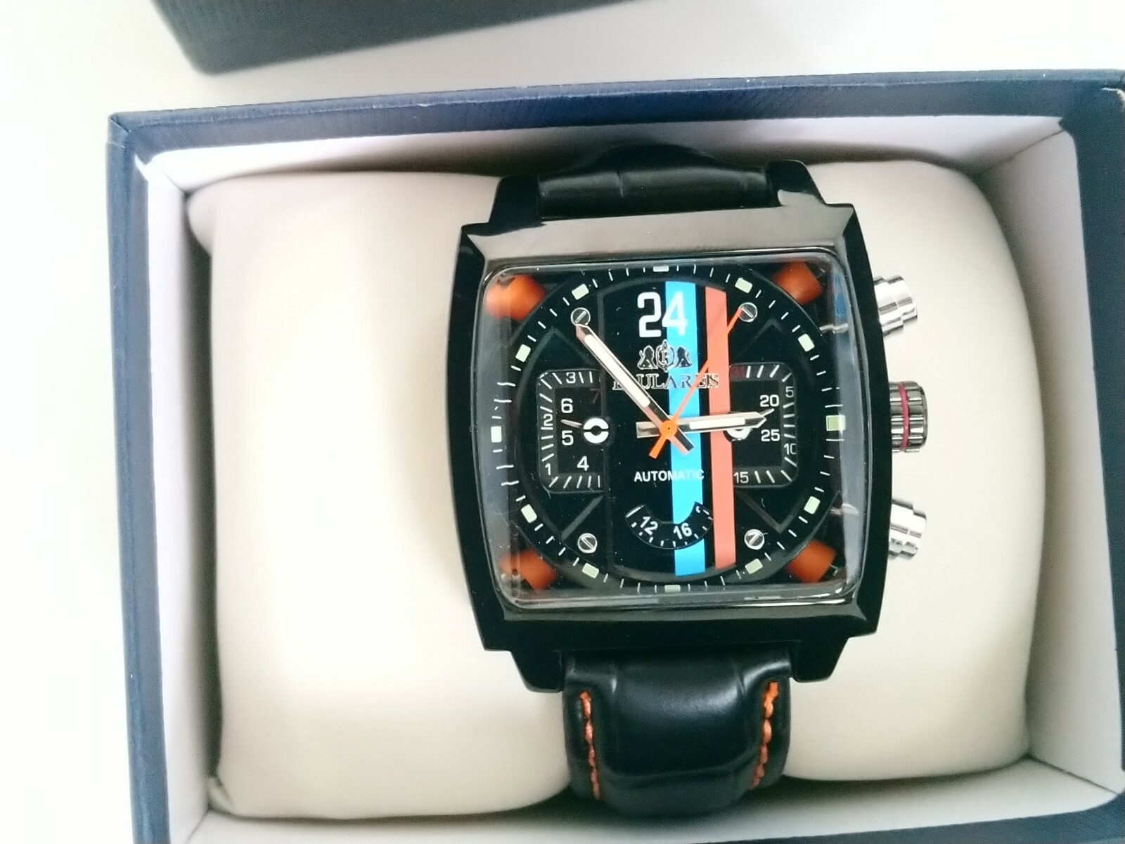 New sports watch Motorsport Steve McQueen Le Mans hours retro racing nice gift