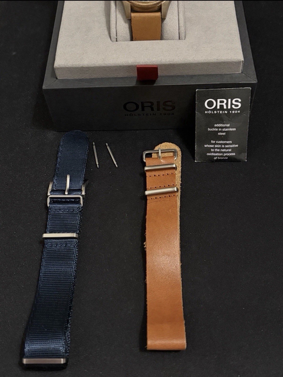 Oris Big Crown Pointer Date Bronze Green Watch 80th Anniversary Limited Edition