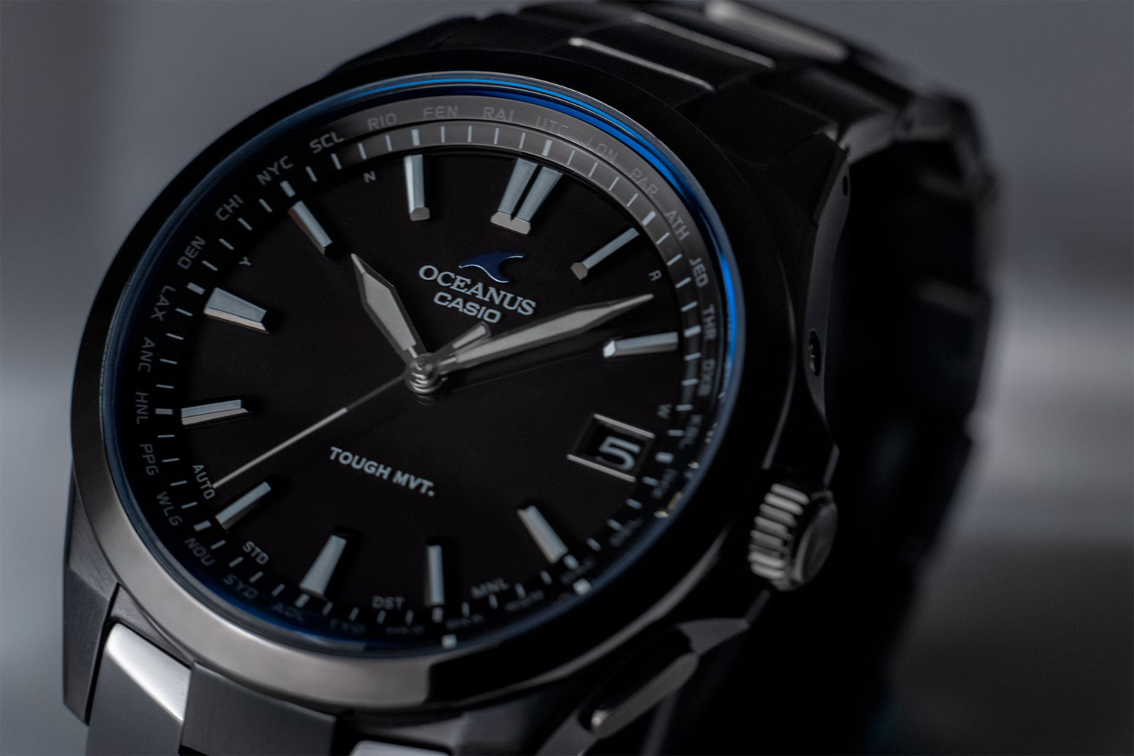 CASIO OCEANUS OCW-S100B-1AJF Black Tough Solar NEW Japan Watch