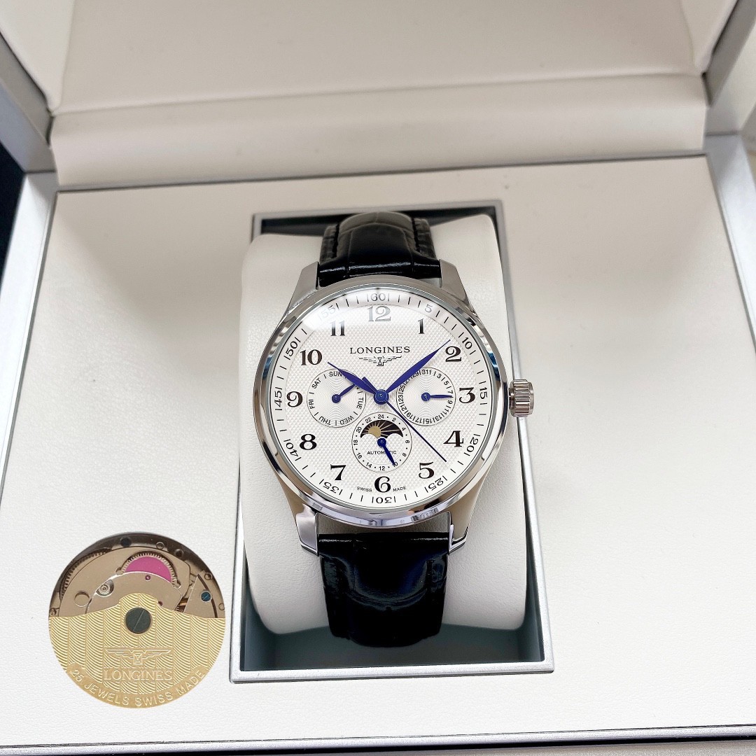 Longines Master Collection Automatic Moonphase Day Date 40mm Men’s Watch