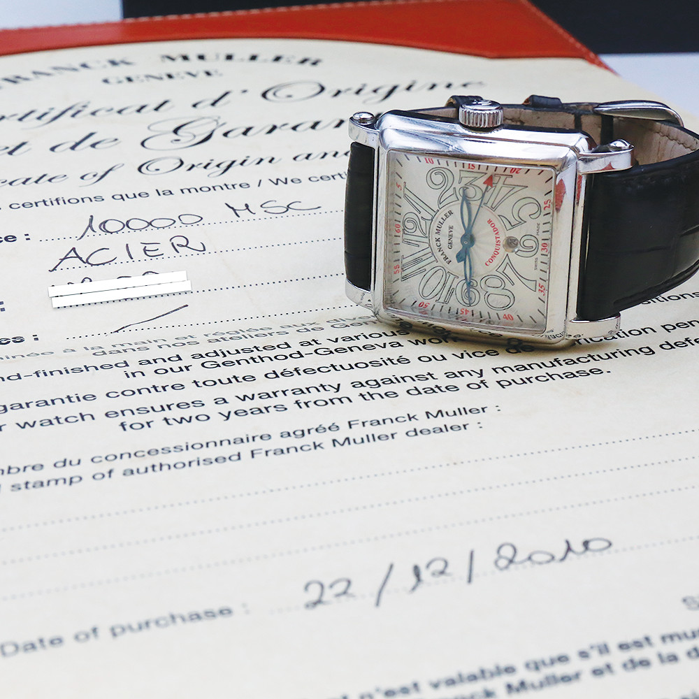 Franck Muller Cortez Conquistador ref. 10000 M SC