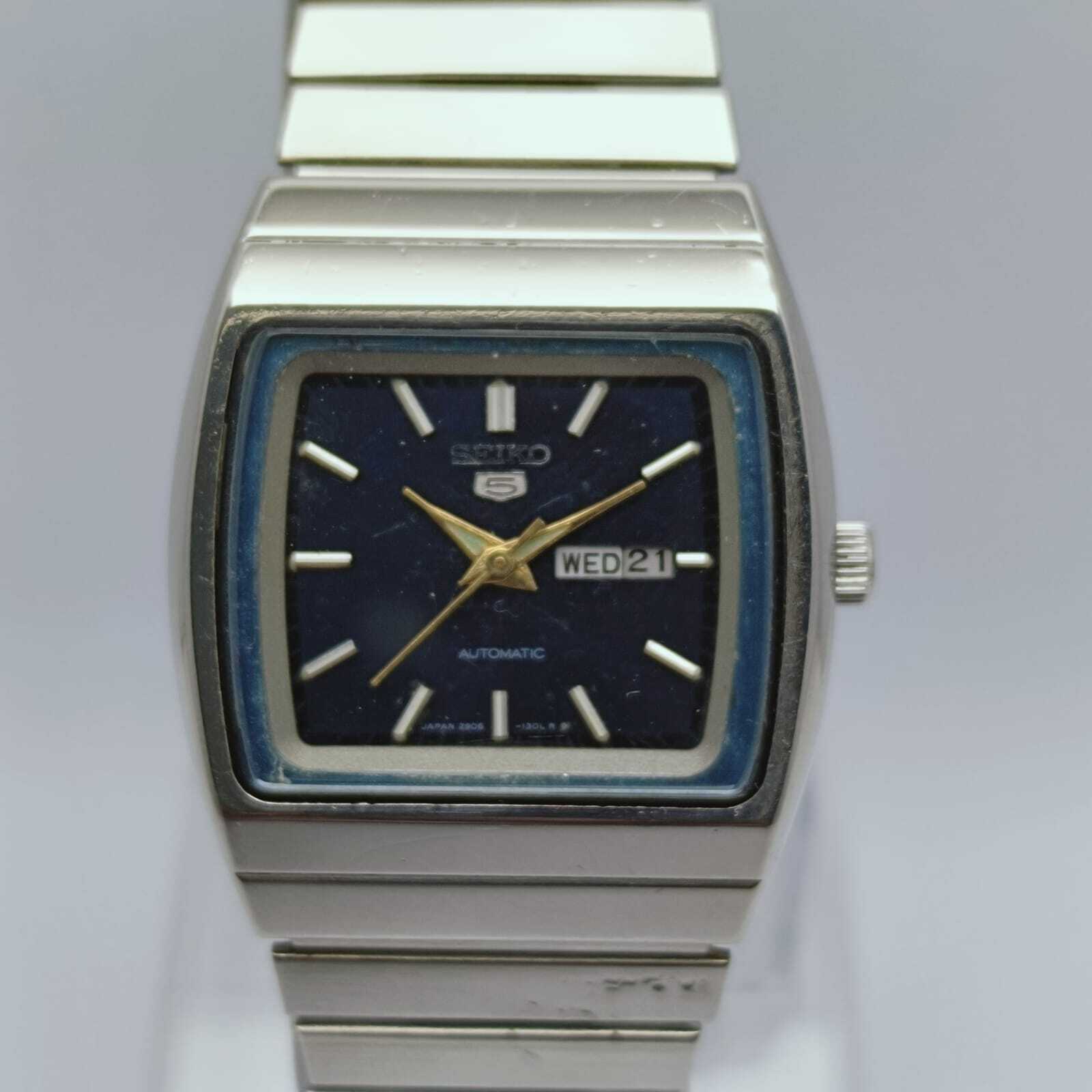 Seiko 5 Automatic 2906-537A Blue Dial Vintage Men’s Watch HSN100NRZ3