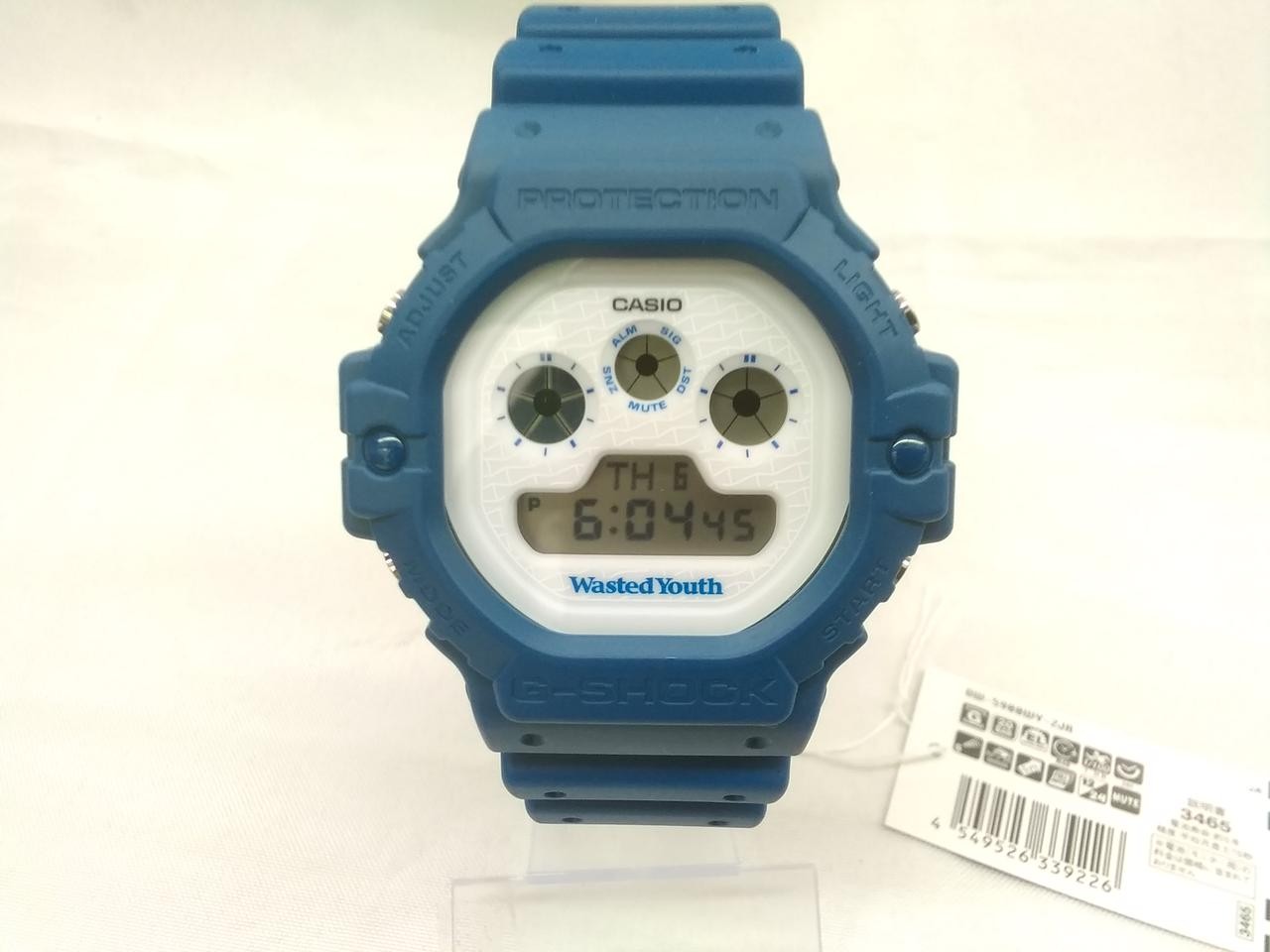 CASIO G-SHOCK DW-5900WY 2JR Blue Men Watch Auth Japan