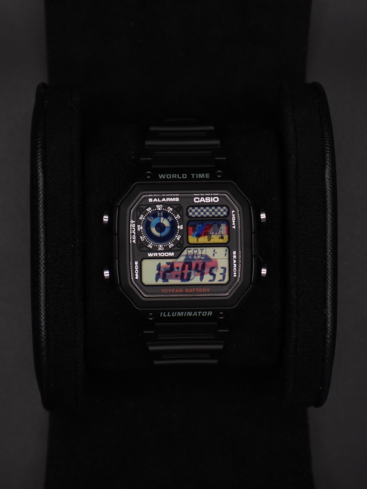 “E30” | Custom Vintage BMW Casio | Royale | AE-1200WHD |🇩🇪🏁| NEW Watch MOD
