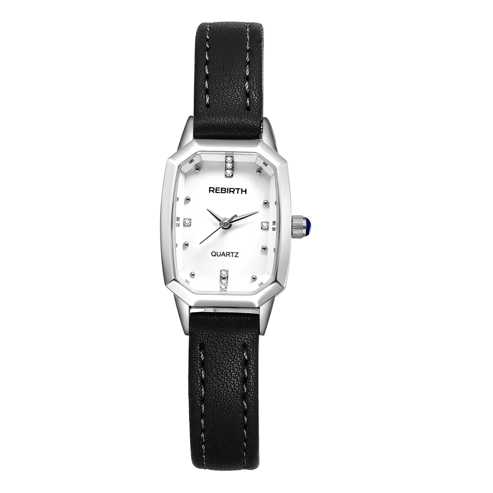 Women’s Ladies Exquisite Casual Quartz Genuine Leather Wrist Watch Square Dial