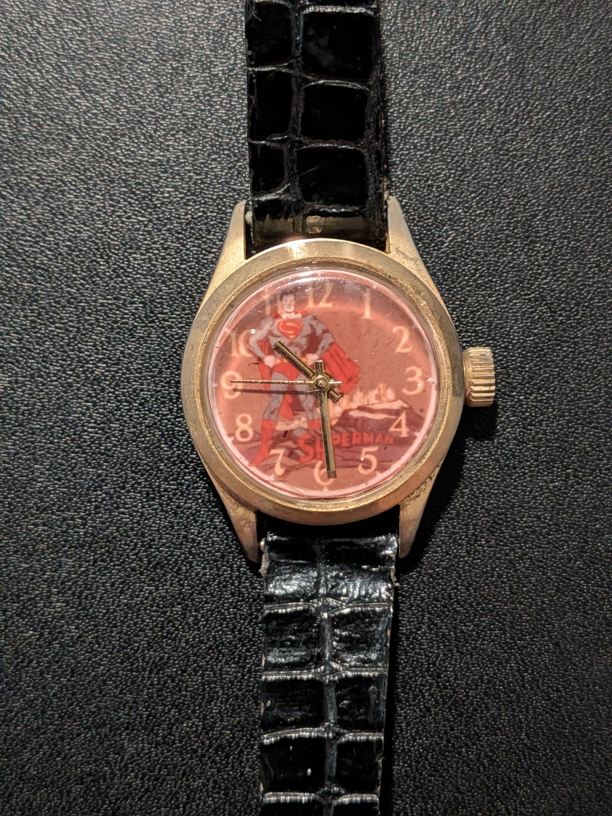 Vintage Superman Kids Watch