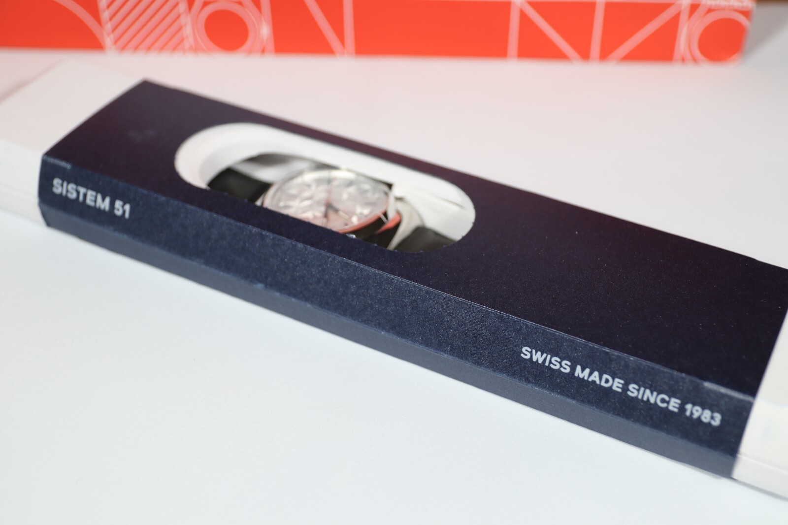 New Swiss Swatch Sistem51 Automatic Puzzle YIS408 42MM Silver Colored Leather St