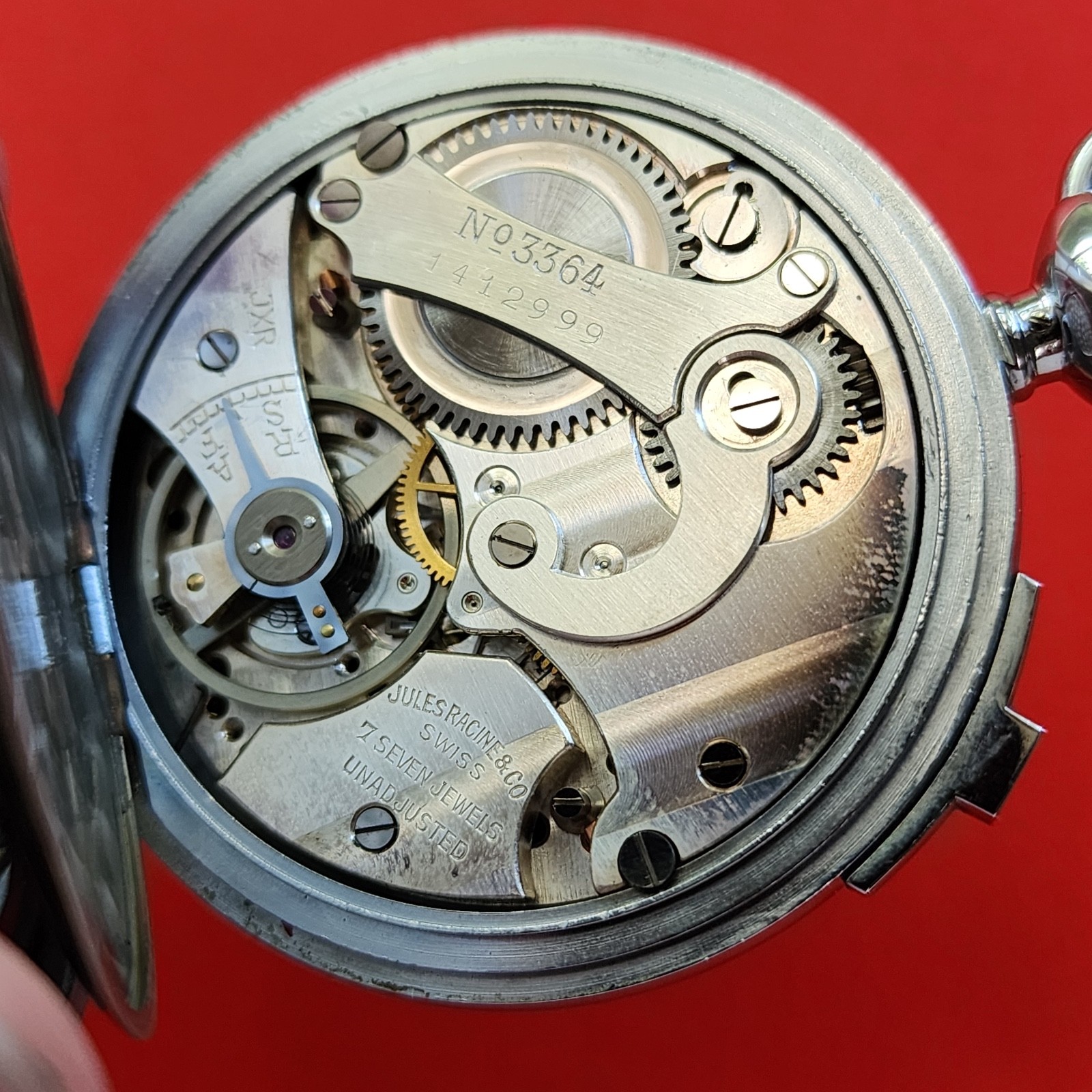 Gallet Decimal Timer Stop Watch Timer Swiss Chronograph Stopwatch For Repair