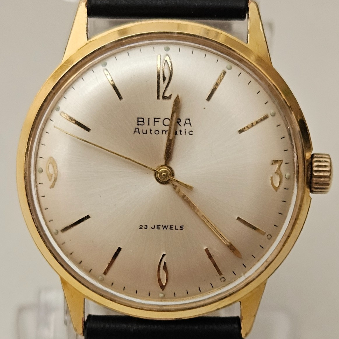 Vintage Men’s Watch “BIFORA” RARE Cal B 910 In House German Automatik 23J 1964