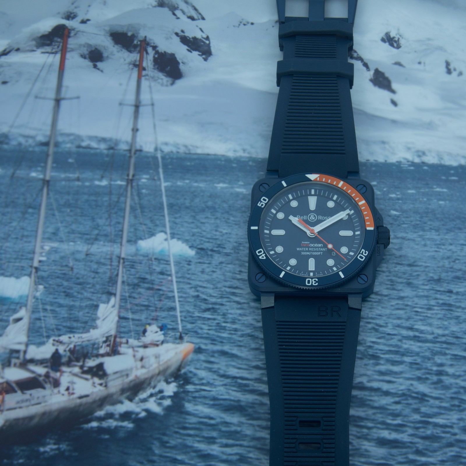 Bell & Ross BR03 Diver Tara BR0392-D-TR-CE/SRB