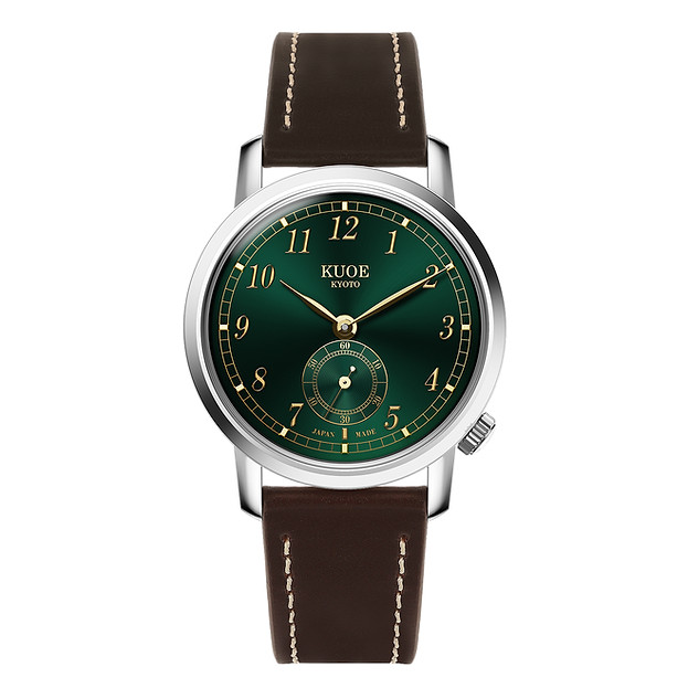 KUOE Kyoto OLD SMITH 90-007 Automatic Green Dial x Silver Case from JAPAN
