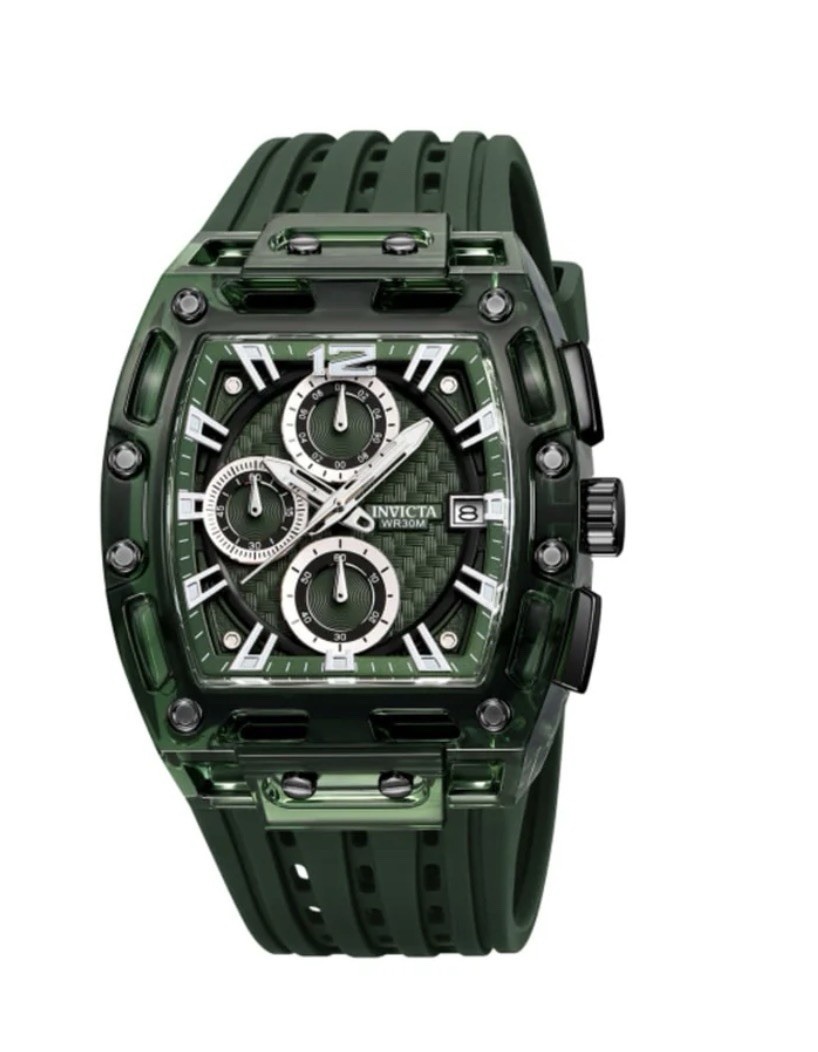 Invicta S1 Rally Men’s Watch – 42mm, Green (70144)🔥