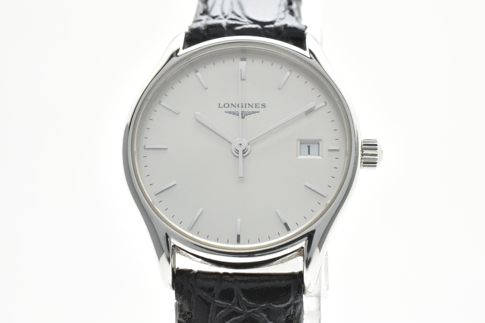 ▶️[ N MINT ] Longines Lyre L4.259.4 Quartz 25mm Ladies Silver Dial Watch JAPAN
