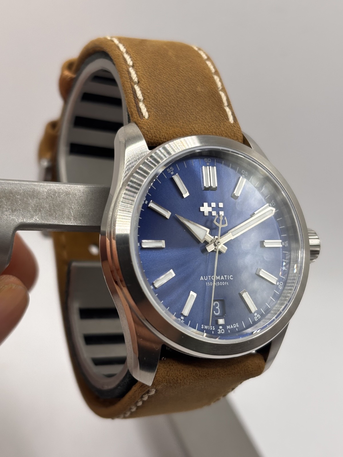 Christopher Ward C63 Sealander Morpho Blue Automatic 36mm (02/2026) WH1526