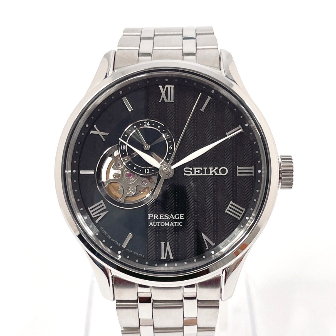 Seiko Presage 4R39-00W Japanese Garden Automatic Men Watch Black Dial