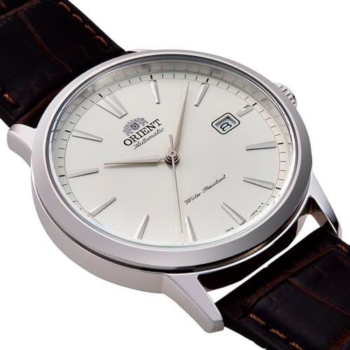 New ORIENT Automatic Mechanical Watch Manufacturer RN AC0F07S Men’s White Silver