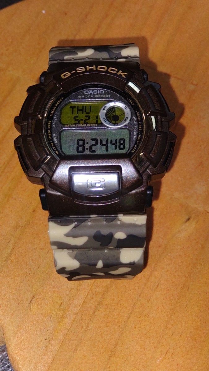 CASIO G SHOCK Camouflage Pattern Digital Watch DW 9500rl Vintage Belt Newly Repl