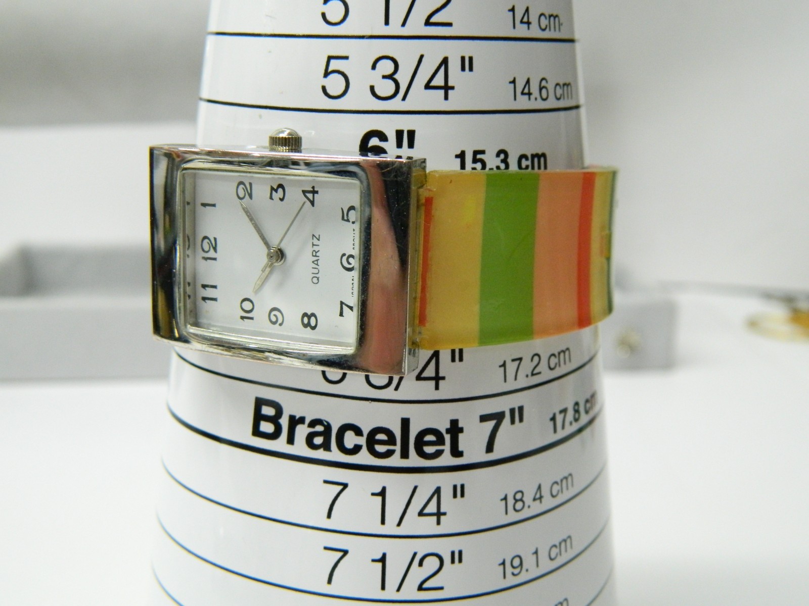 LGP silver tone with plastic multicolor brand Women’s Watch