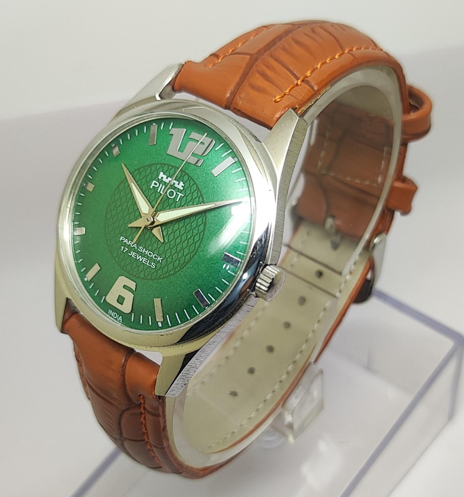 Refurbished Automatic Men’s Watch Day Date | Classic Vintage Style | Steel Strap