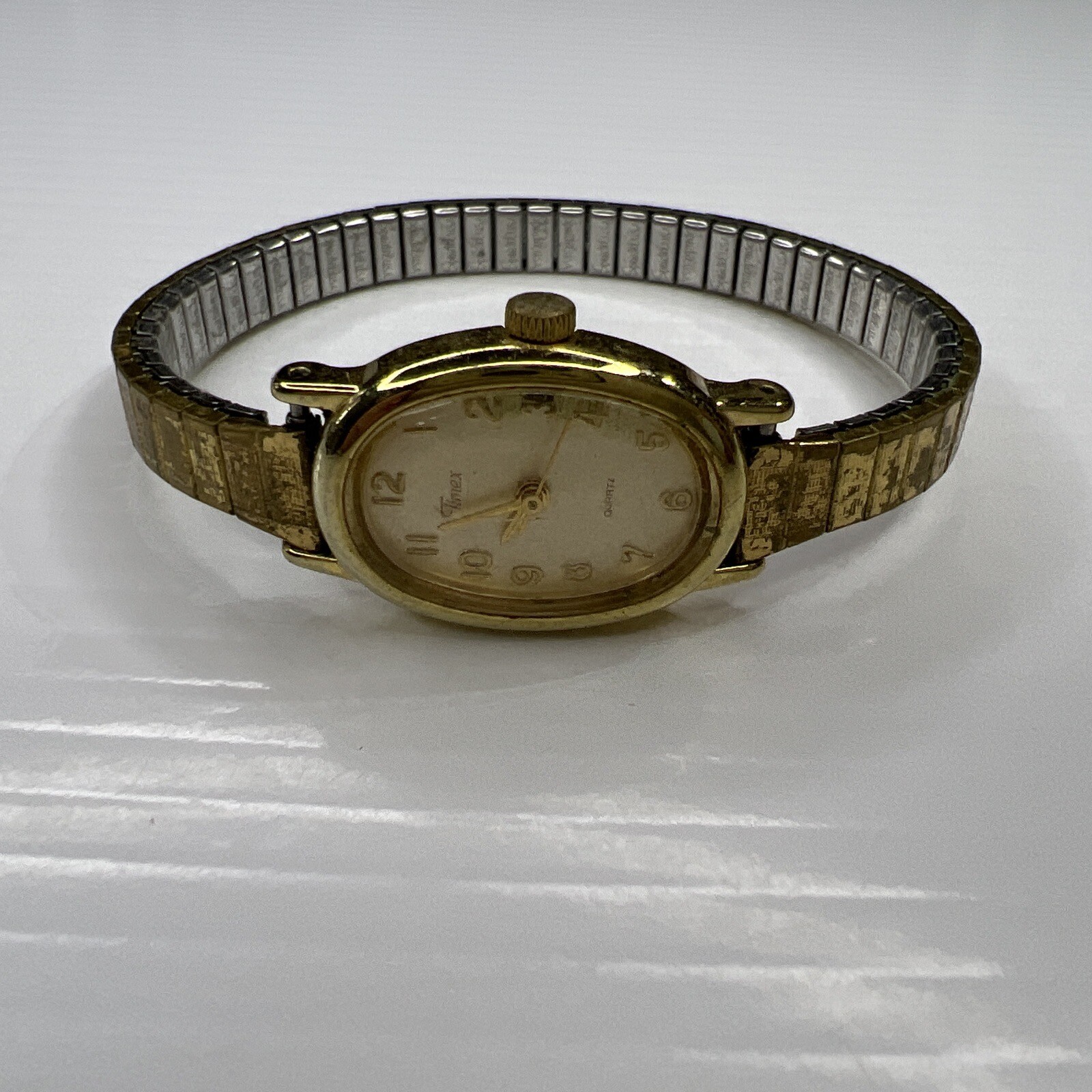 Timex Gold Stretch Stainless A7 Philippines Retro Watch Untested
