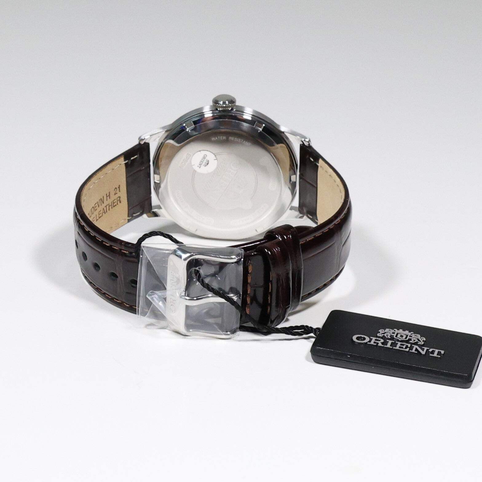Orient Bambino 2nd Generation Automatic Men’s Leather Strap Watch FAC00009N0