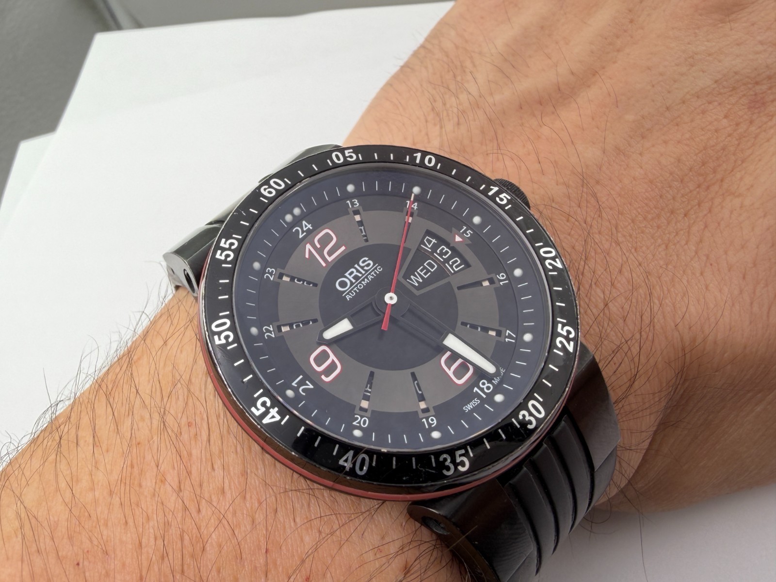 ORIS 7634-47 Williams F1 Team Automatic Day/Date Cal ORIS 735 – 44 mm