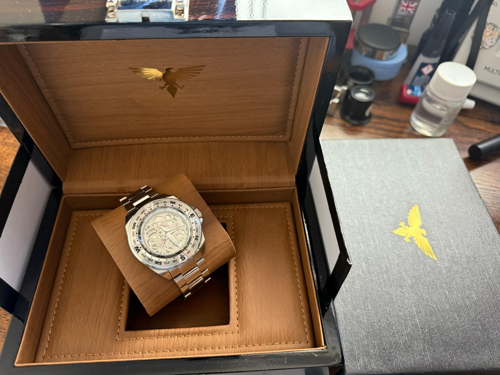 Bespoke Skeleton Mod Watch Nh72 Automatic Movement