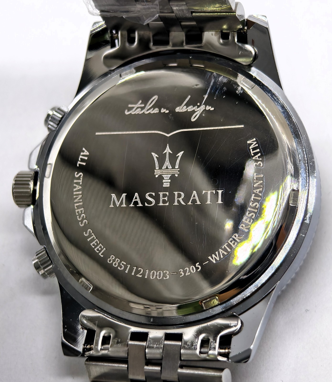 Luxurious Maserati Chronograph Date Indicator Tachymeter Men’s Wrist Watch