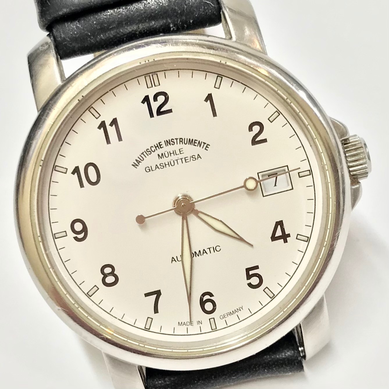 Mühle Glashütte M12500 Nautische Instrumente automatic ETA 2824 36mm Watch