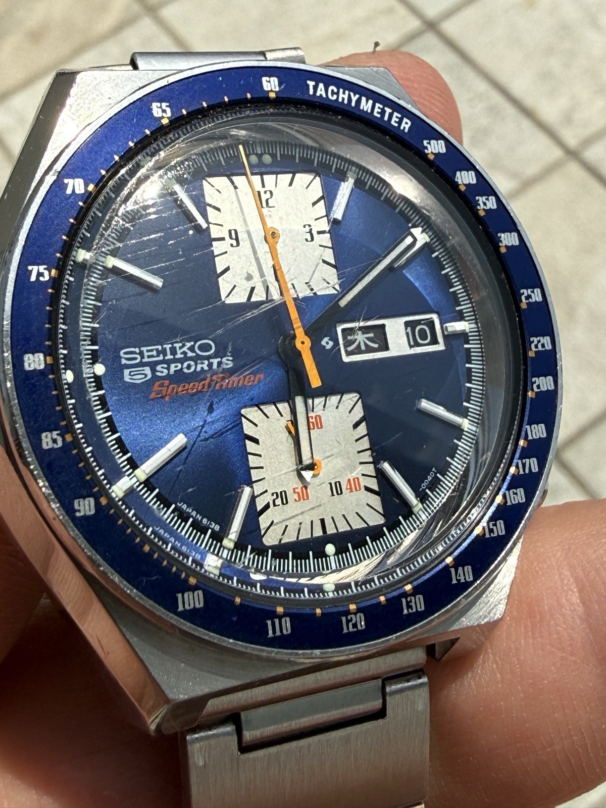 Seiko 6138-0030 Speedtimer “Kakume” Chronograph ‘74