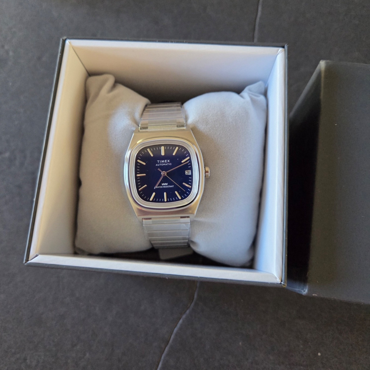 Timex Automatic 1983 E-Line Reissue 34mm with Expansion band Watch TW2Y07400