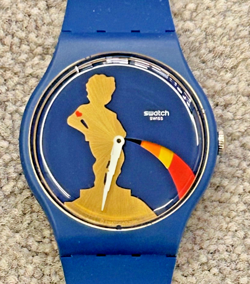 Swatch Destination Special – Ketje From Brussels – SUOZ712 – 2016 – New Gent