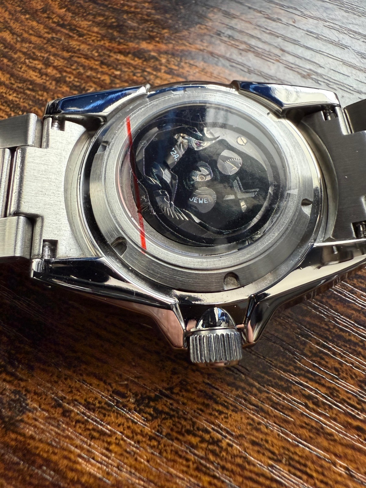 Bespoke Skeleton Mod Watch Nh72 Automatic Movement