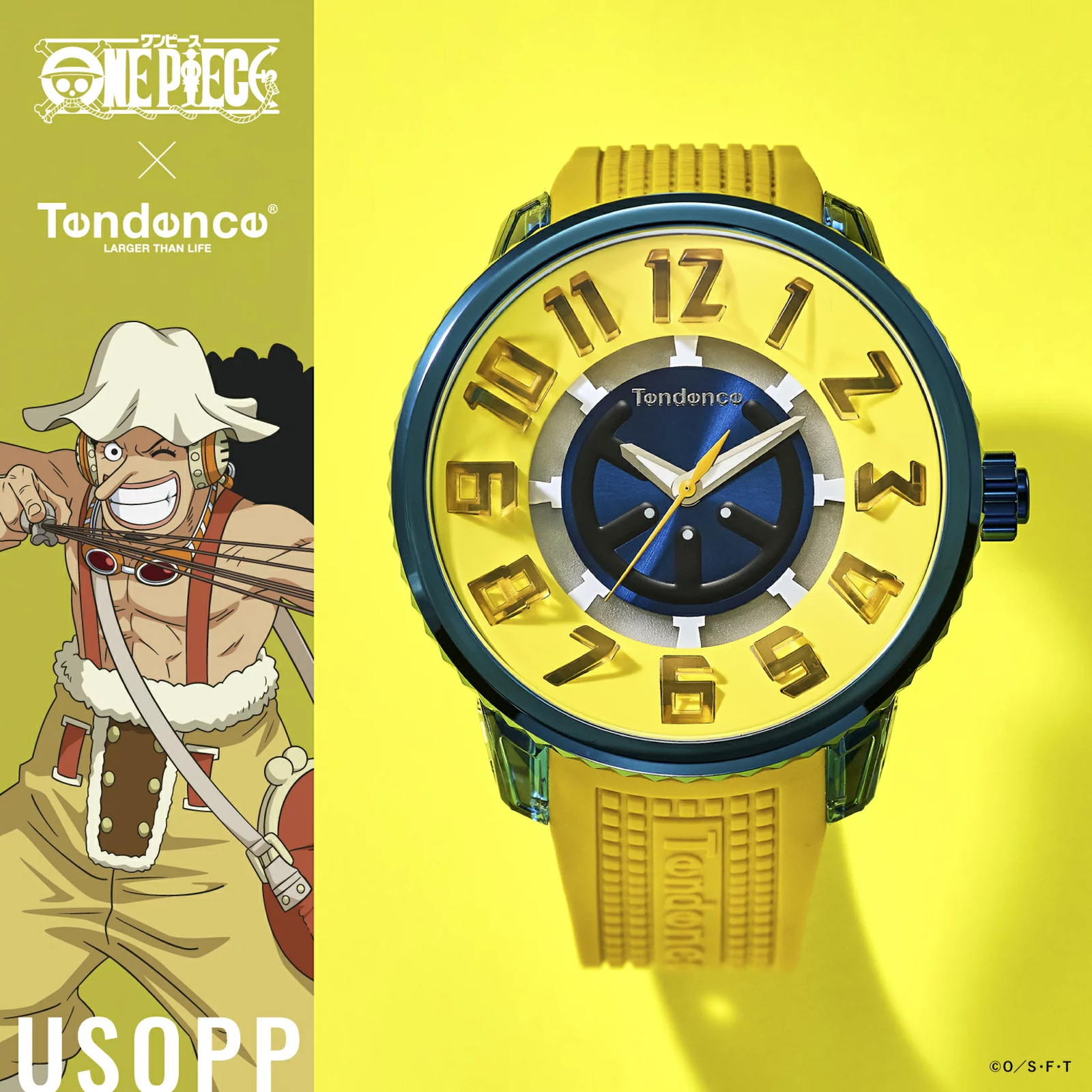 Tendence ONE PIECE Usopp FLASH LED Watch TY532023 Limited Edition New