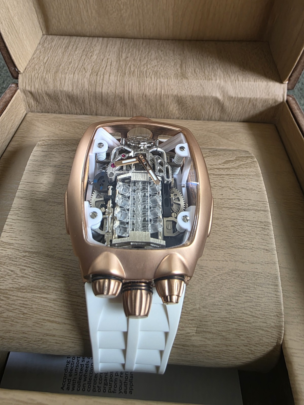 Montres Prestige X Invicta Automatic Watch White (MPW-0159) MSRP $1,499