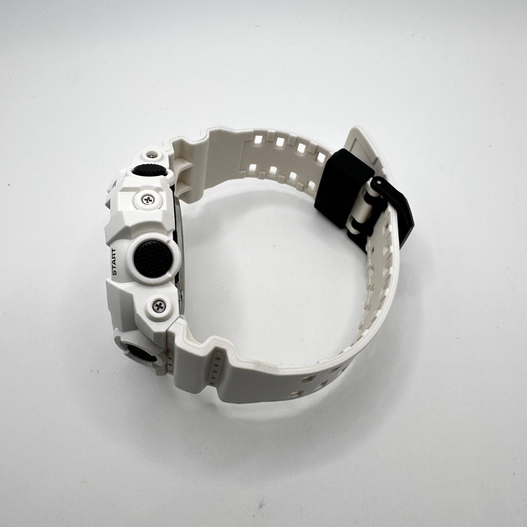 Good Condition Working CASIO G-SHOCK Quartz White Monotone Box Included
