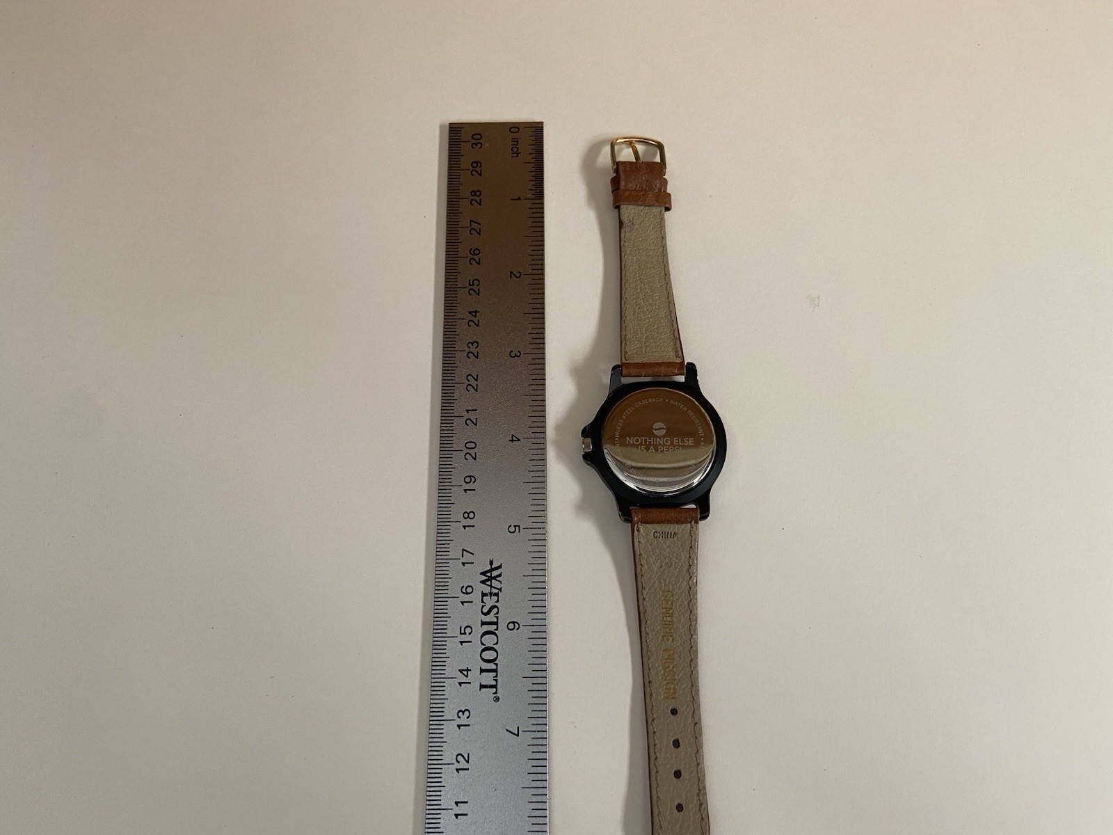 Nothing Else is a Pepsi Watch Works Great New Battery Leather Band Take A Look