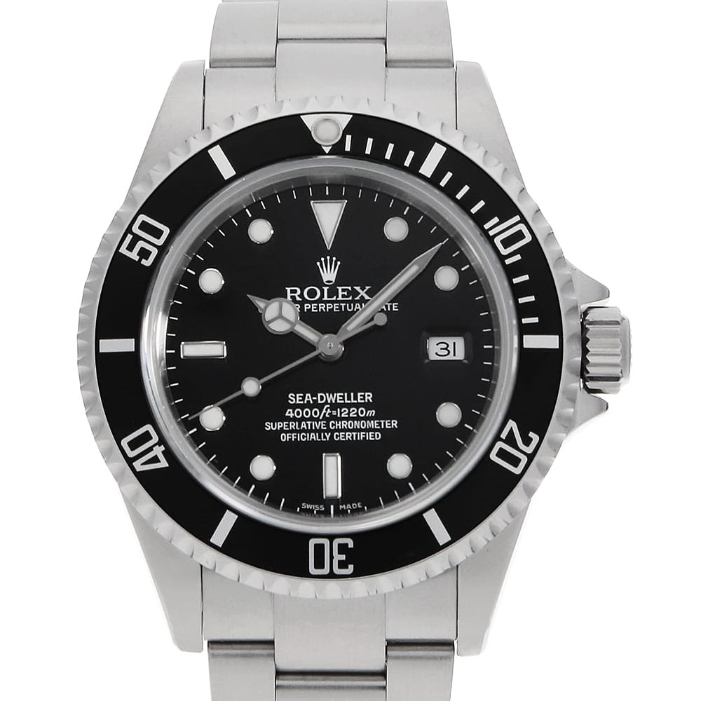 ROLEX SEA-DWELLER 16600 black Z Number second hand mens