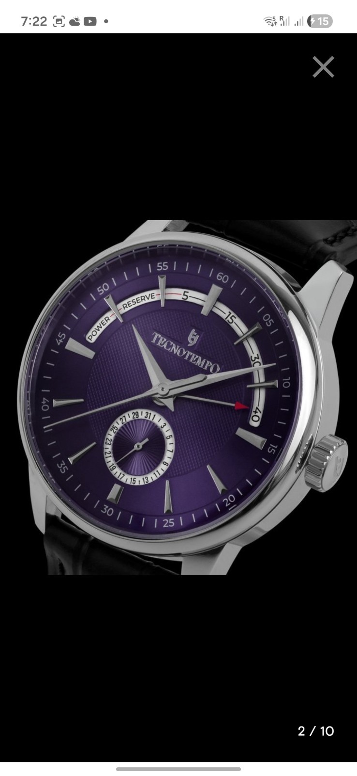 VIOLET Tecnotempo Power Reserve Automatic