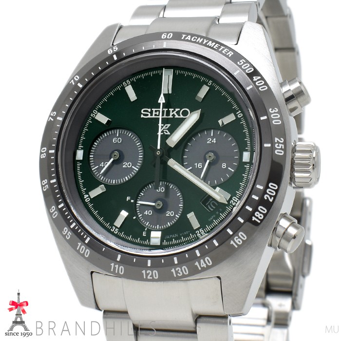 [B1Y] Seiko Men’s Watch Prospex Speedtimer Solar Chronograph SS SBDL107 [z4r]