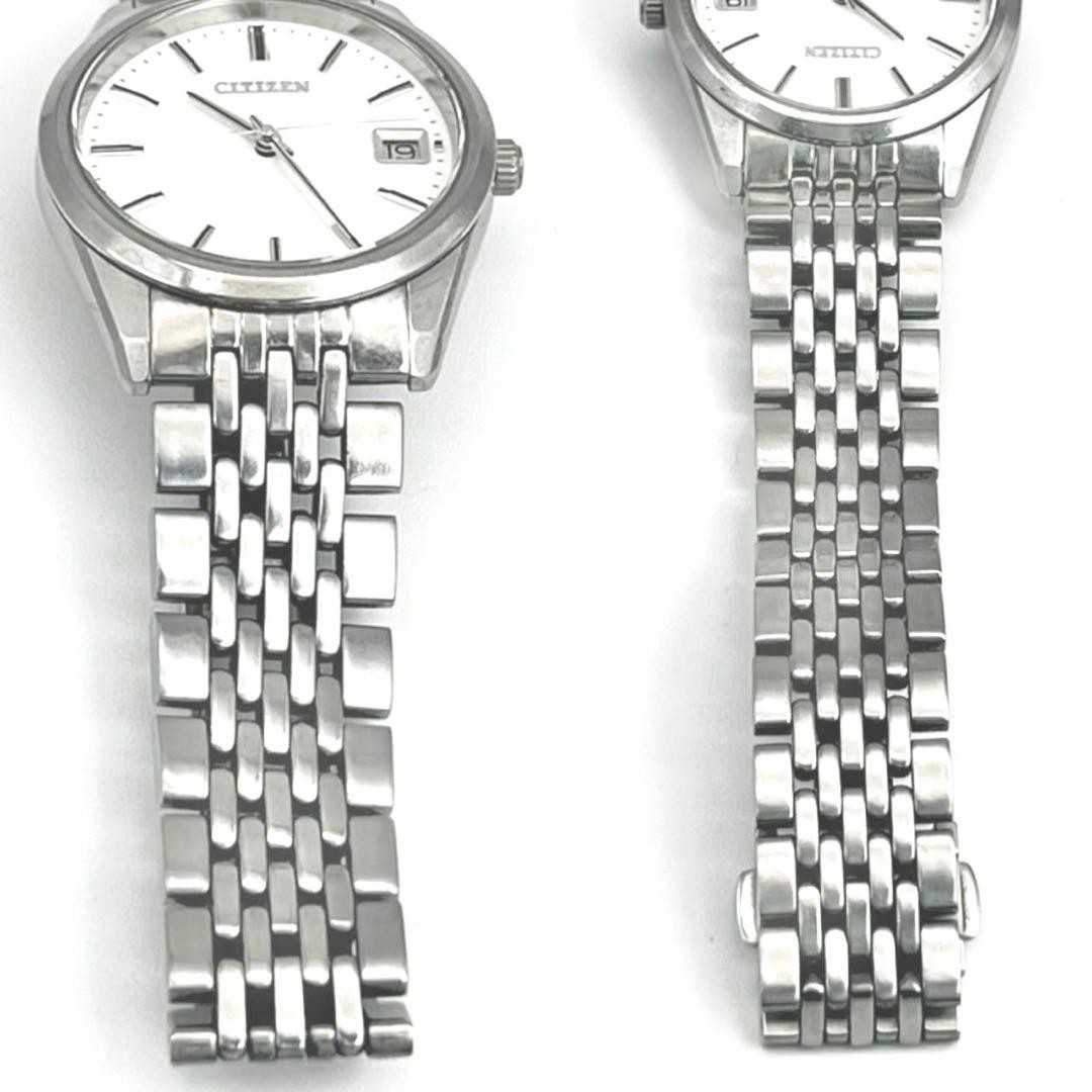 Citizen The First Generation 1997 Quartz Date White Watch Japan 078742