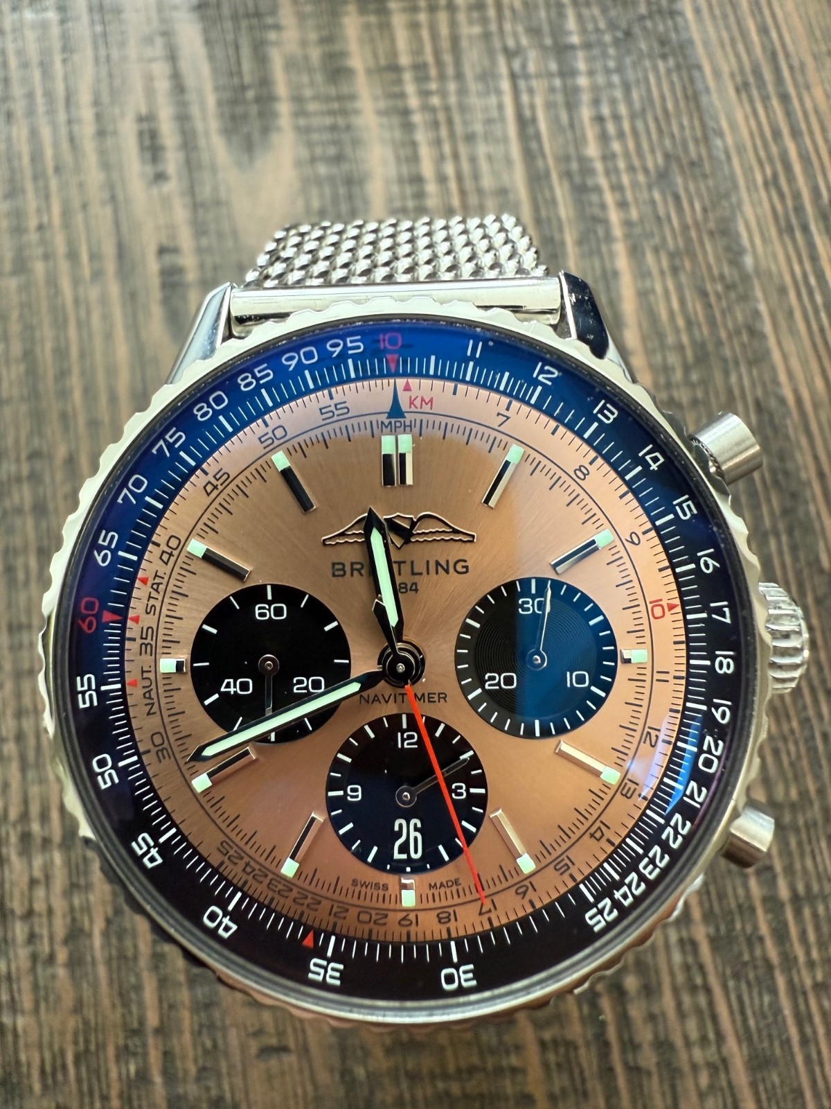 Breitling Navitimer B01 Chronograph 43, Warranty, Full set