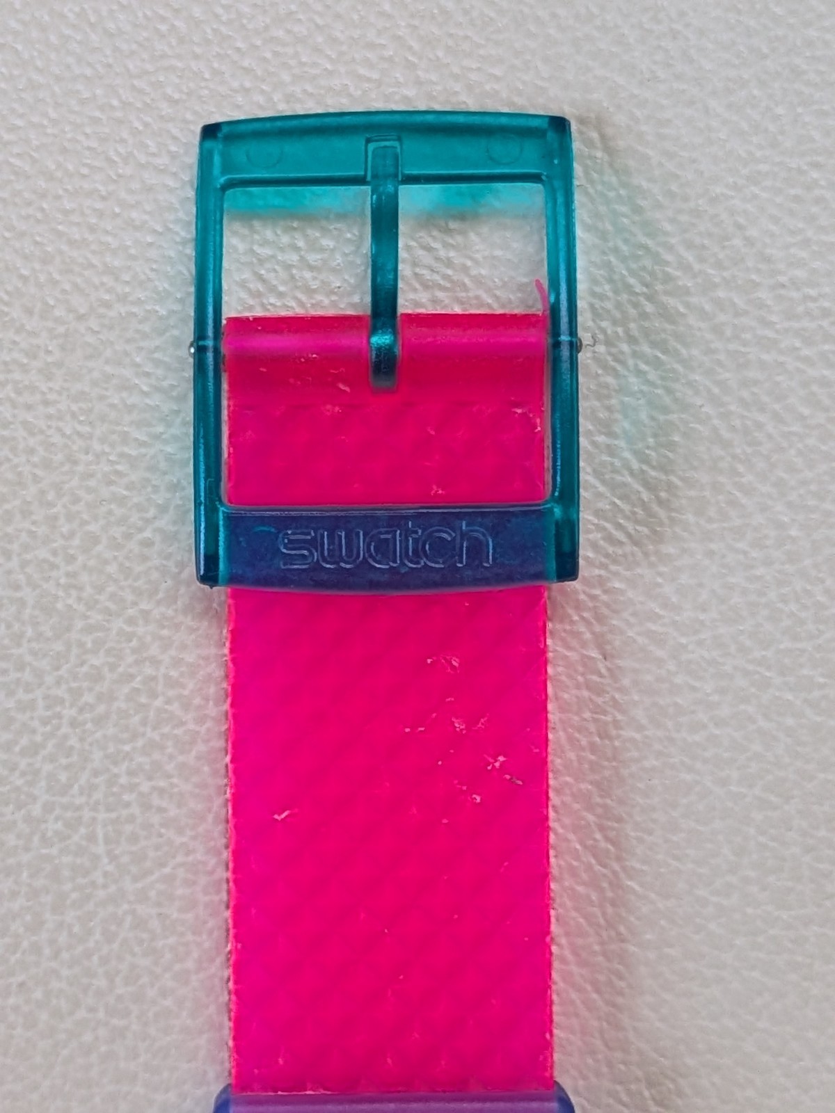 1991 Swatch Chrono Flash Arrow SCL100 Working Great. New Official Band