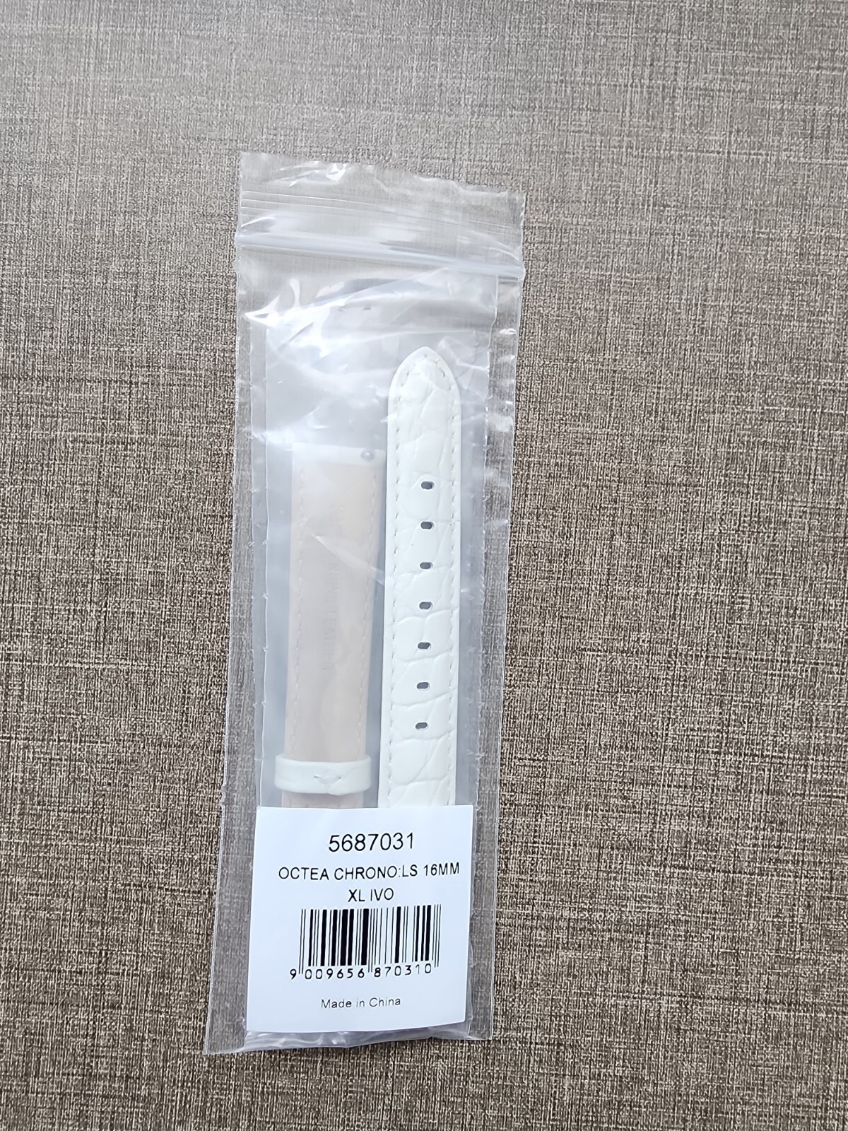 Watch Band Off White swarovski octea Chrono 16mm XL